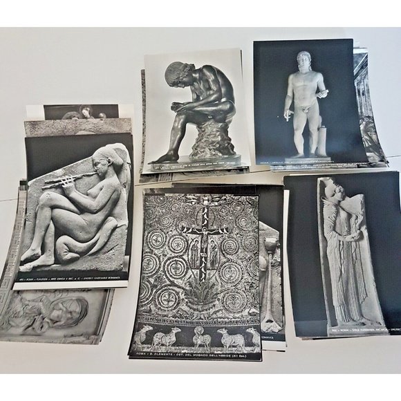 Roma E. Richter Vintage Postcard Lot of 30 Vera Photo Grafia Italy ER Museum - Picture 1 of 12